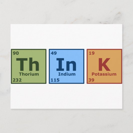 Denk na briefkaart (Voorkant)