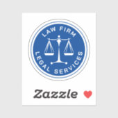 Denk na over gerechtigheid - rechtsclassiek sticker (Vel)