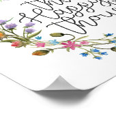 Denk na over Happy Thoughts, Inspirerend prijsopga Poster (Hoek)