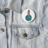 Denk na ronde button 5,7 cm (In situ)