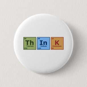 Denk na ronde button 5,7 cm
