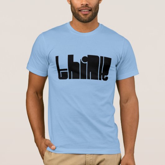 Denk na t-shirt (Voorkant)