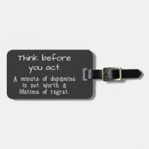 Denk na voordat je iets doet