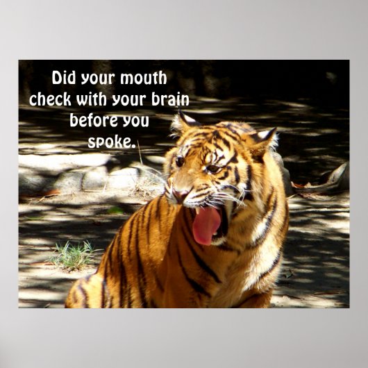 Denk na voordat je spreekt_ Print (Voorkant)