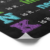 Denk na voordat u Classroom Anti-Bully-Poster spre Poster (Hoek)