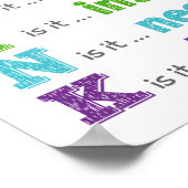 Denk na voordat u Classroom Anti-Bully-Poster spre Poster (Hoek)