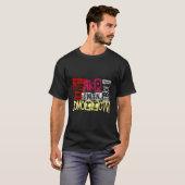 Denk niet aan morgen t-shirt (Voorkant volledig)