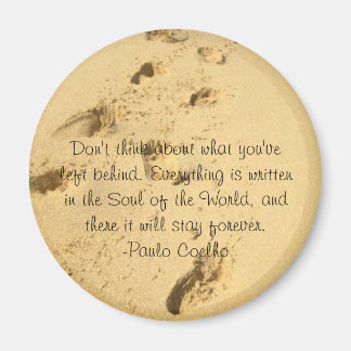 Denk niet aan wat je achter hebt gelaten Magnet