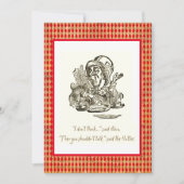 Denk niet dat Alice Mad Hatter Quote Kaart (Voorkant)