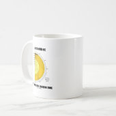 Denk niet dat ik alleen in de schaduwzone ben. koffiemok (Voorkant links)