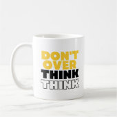 Denk niet over  mok (Links)