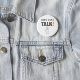 DENK NIET, TALK! マ イ ロ フ ォ ン RONDE BUTTON 5,7 CM