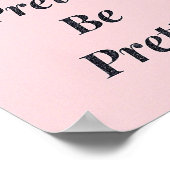 Denk  om  citaat poster te zijn (Hoek)