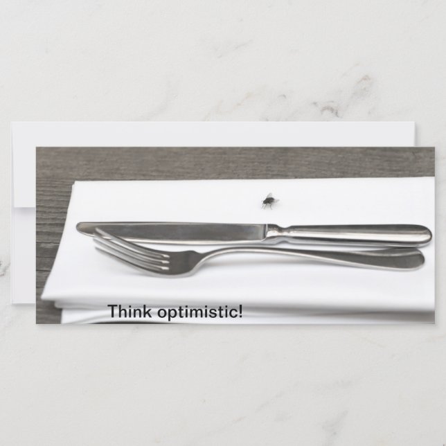 Denk optimistisch! (Voorkant)