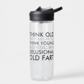 Denk oud en je wordt oud CamelBak Eddy Waterfles (Links)