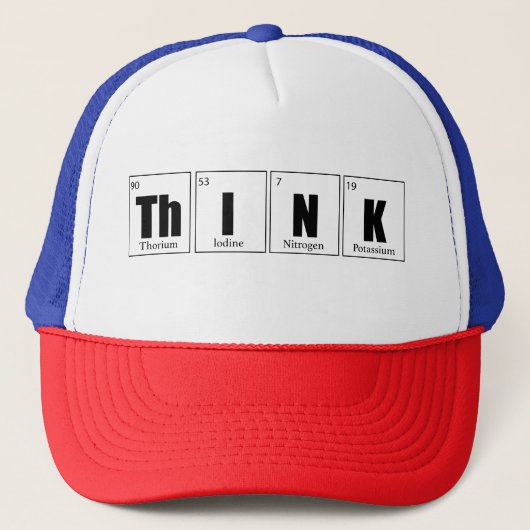 Denk Periodiek systeem Trucker Pet (Voorkant)