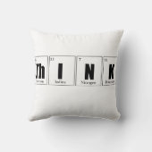 Denk Periodiek Tafel Kussen (Achterkant)