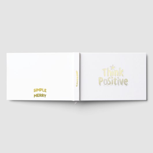 "Denk Positief" Gastenboek (Volledig)