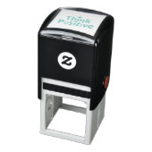 "Denk Positief" Rubber Stempels (Product)