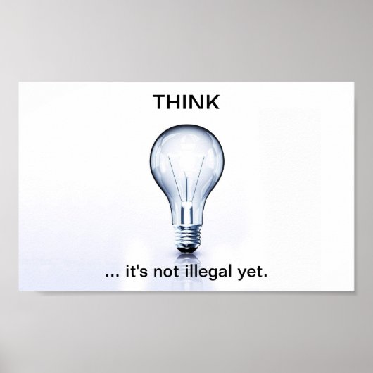 DENK POSTER (Voorkant)
