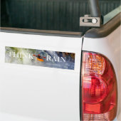 DENK RAIN BUMPERSTICKER (Op Truck)