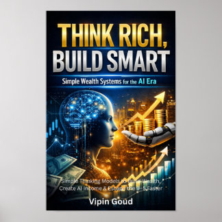 Denk Rijk Bouw Slim – Geld Mindset voor Miljoenen Poster