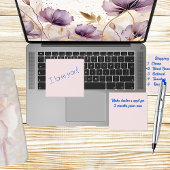 Denk roze post-it® notes