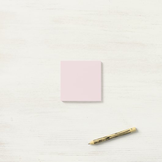 Denk roze post-it® notes (Op bureau)