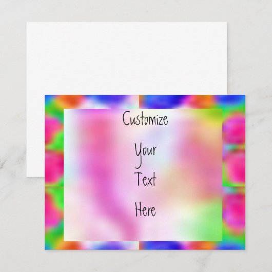 Denk Roze - Steun Kankeronderzoek (Voorkant / Achterkant)