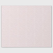 Denk Roze Waterverf Patroon Monogram Cadeaupapier (Vlak)
