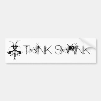 DENK SCHRINK BUMPERSTICKER