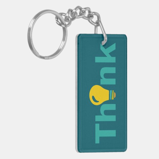 Denk Sleutelhanger (Voorkant Links)