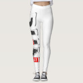 Denk snel rennen leggings (Voorkant)