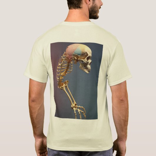 "Denk sterk, wees sterk" T-shirt (Achterkant)