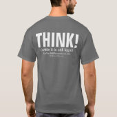 DENK! T-SHIRT (Achterkant)