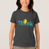 Denk Tri-Blend Shirt (Voorkant)