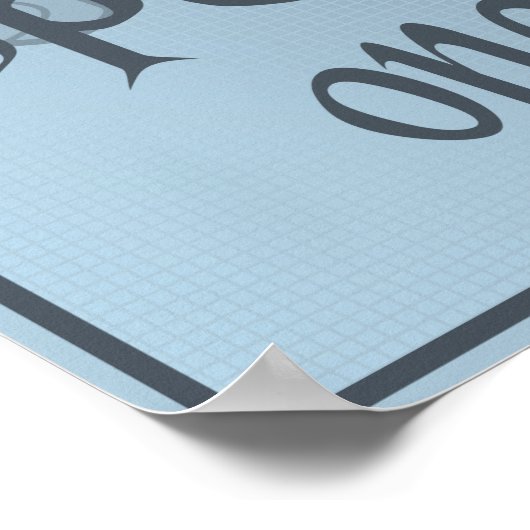 Denk twee keer na poster (Hoek)