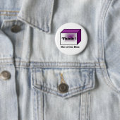 Denk uit de doos ronde button 5,7 cm (In situ)