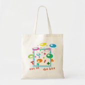 Denk uit de doos tote bag (Voorkant)