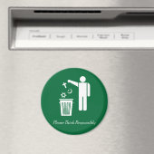 Denk verstandig magneet (Insitu (Vaatwasser))