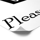 Denk verstandig poster (Hoek)