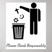 Denk verstandig poster (Voorkant)