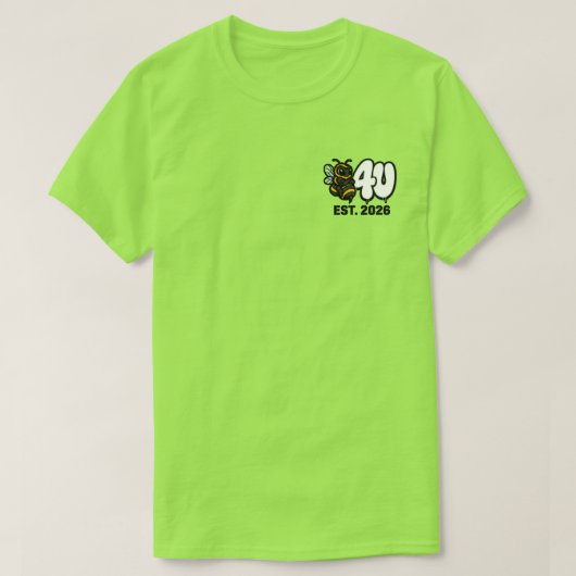 Denk Voor Je Handelt T-shirt (Design voorkant)