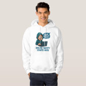 Denk Voor Je Klikt - Online Veiligheidsbewustzijn Hoodie (Voorkant volledig)