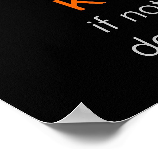 DENK - voor je post - poster (Hoek)