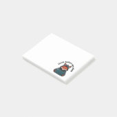 Denk voordat je klikt - Cyberbeveiliging Post-it® Notes (Schuin)
