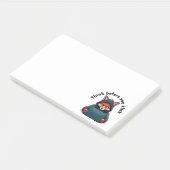 Denk voordat je klikt - Cyberbeveiliging Post-it® Notes (Schuin)