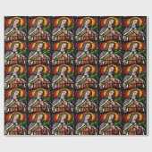 denkbeeldig en opvallend! cadeaupapier (Vlak)