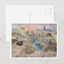 Denkbeeldig Landschap Briefkaart