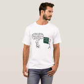 denkbeeldige getallen t-shirt (Voorkant volledig)